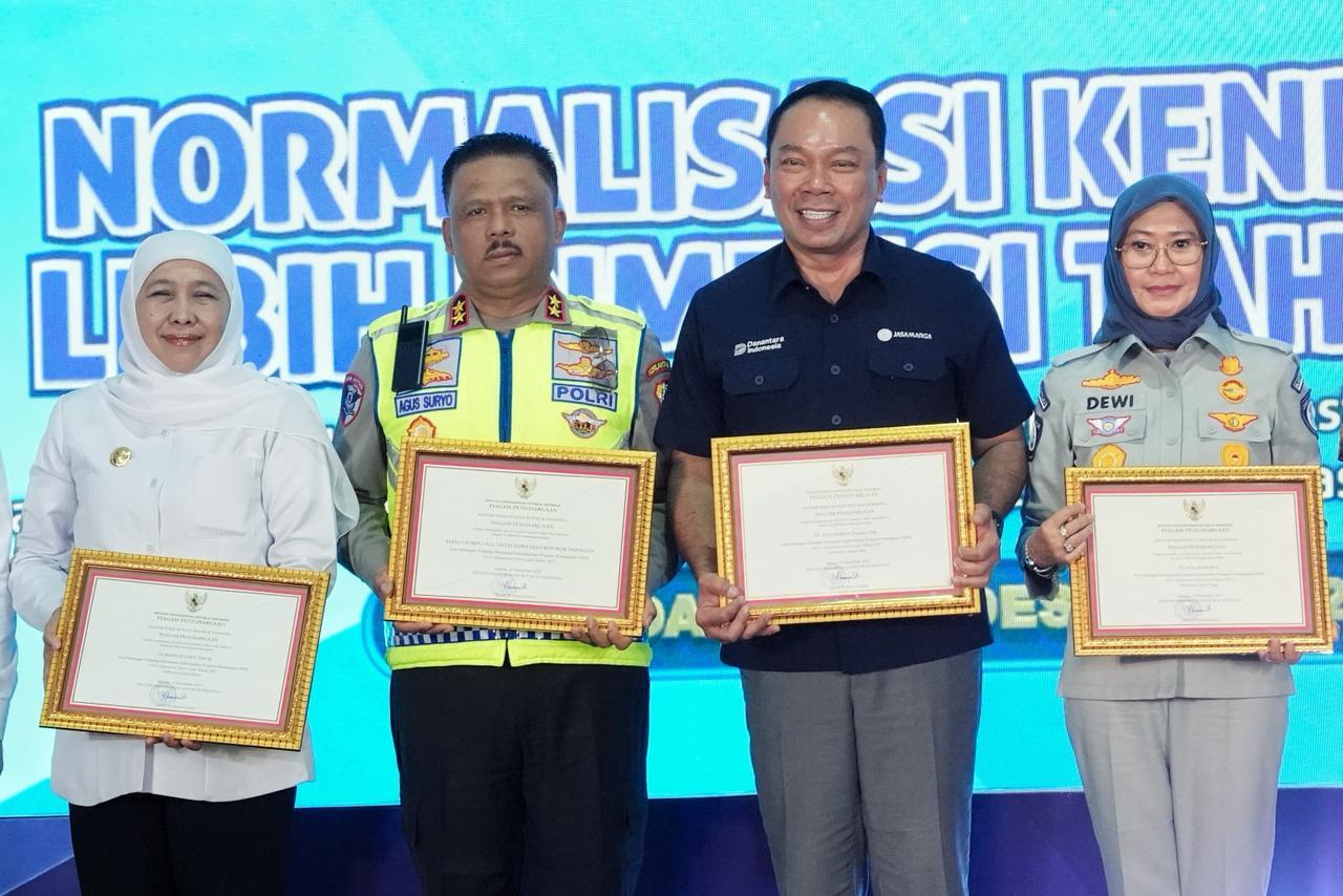 Dukung Target Zero ODOL 2027, Jasa Raharja Hadiri Sosialisasi dan Normalisasi Kendaraan ODOL di Jawa Timur