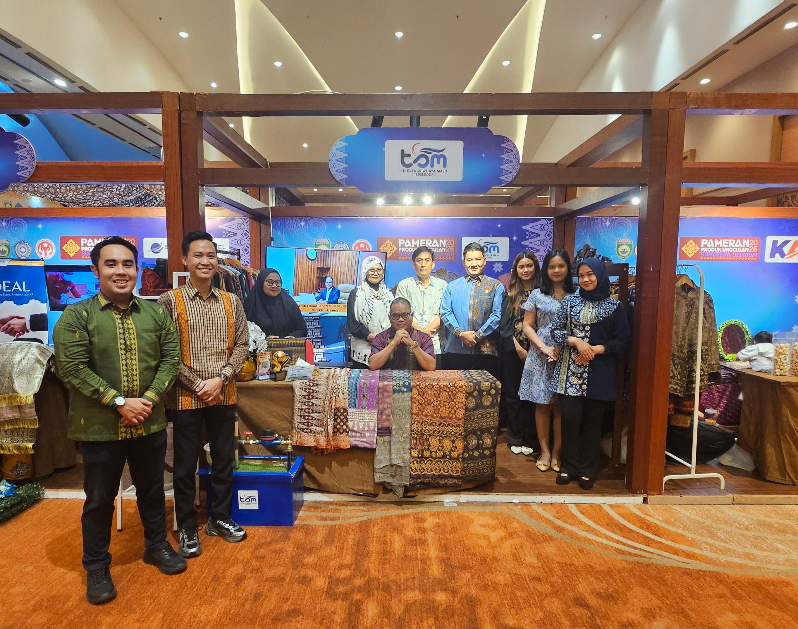 Dukung Ekonomi Kerakyatan, PT Tirta Sriwijaya Maju (Perseroda) Sukseskan HKG PKK ke-54